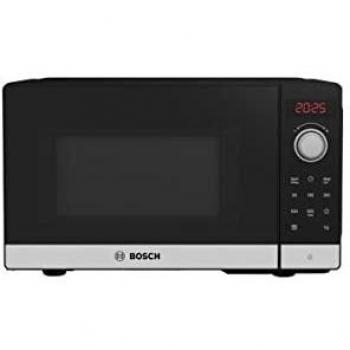 Bosch Serie 2 FFL023MS2 Microondas con Grill 20L 800W Negro