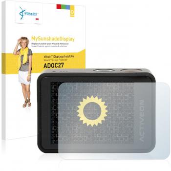 Vikuiti MySunshadeDisplay protector de pantalla ADQC27 de 3M para Activeon GCA10W CX Gold