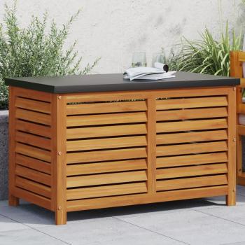 vidaXL Acacia Wood Garden Storage Box 90x48x55 cm