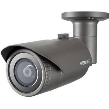 Cámara de vigilancia bala Hanwha QNO-7012R 4MP IP PoE IR IK10 (2560 x 1440 píxeles) para exterior