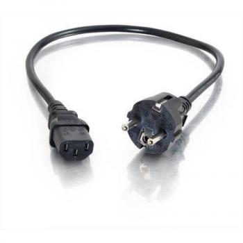 C2g 05m universal power cord cable machohembra 05m negro 81g