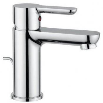 Mezclador de Lavabo Nobili ABC AB87118/1CR Cromado - Latón con Pileta de Desagüe