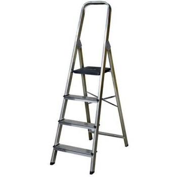 ALTIPESA AF0104A Escalera de Aluminio de 4 pelda&ntildeos Fabricada en ESPA&NtildeA