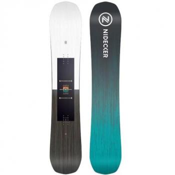Tabla de Snowboard Nidecker Score 2025 Unisex All Mountain 159 cm Blanco/Negro/Marrón