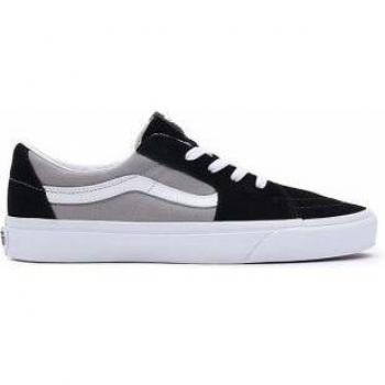 Zapatillas Vans Sk8-Low de piel para hombre en color negro