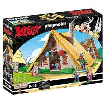 PLAYMOBIL Asterix 70932 Cabaña de Abraracúrcix, Juguetes para niños a partir de 5 años