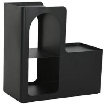 Mesa auxiliar Home ESPRIT Negro Metal 60 x 30 x 60 cm