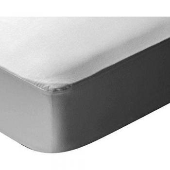 Pikolin Home Natural - Protector de colchón punto, 100% algodón, impermeable y transpirable, 150 x 200 cm, cama 150 cm