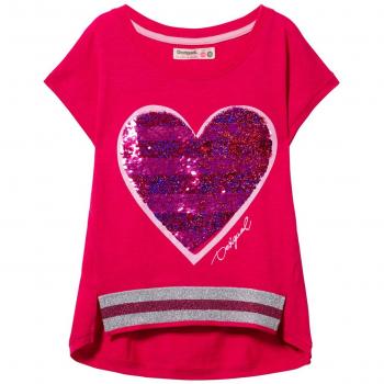 Desigual Girl Knit T-Shirt Short Sleeve