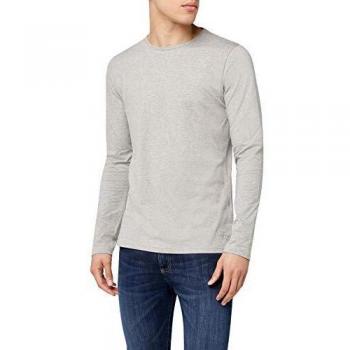 Pepe Jeans Original Basic L/S, Top de Manga Larga Para Hombre, Gris