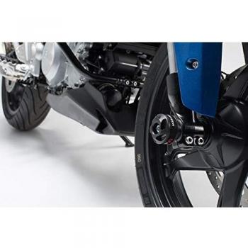 SW-MOTECH STP.07.176.11300/B Slider Set for Front axle, Negro, Talla única