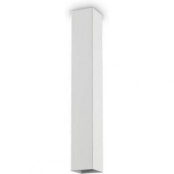 Foco Downlight Sky Metal Blanco 1 bombilla 40cm, Lámpara de techo interior para montaje en superficie, color blanco claro medio, tipo de bombilla GU10