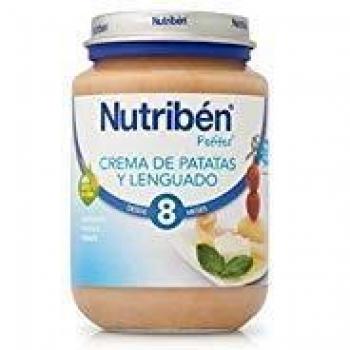 Nutribén crema de patatas con lenguado 200 gr