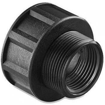 Abrisa Adaptador Universal para bidones, Negro, 1-3/4