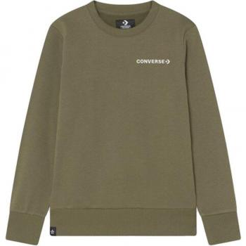 Sudadera sin Capucha Niño Converse WordMark Beige