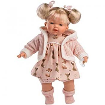 Muñeca Llorens Roberta Llorona con Vestido de Zorros 33 cm