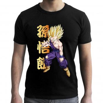 ABYstyle - Dragon Ball - Camiseta - Gohan - Hombre - Negro