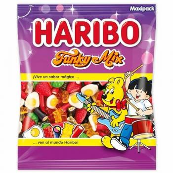 Haribo Funky Mix - Bolsa de 1kg de Caramelos de Goma y Regalices Surtidos