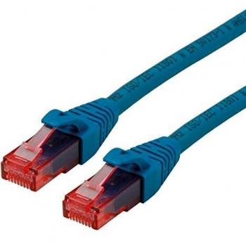 Cable de red ROLINE Cat6 U/UTP Azul 0.5m