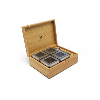Bredemeijer Caja para té de Bambú