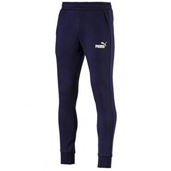 PUMA 85242806 ESS+ Slim Pants FL Pantalón Deportivo para Hombre, Peacoat, Talla: L