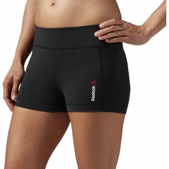 Reebok Os Nylux Short Pantalón Corto, Mujer, Negro, L