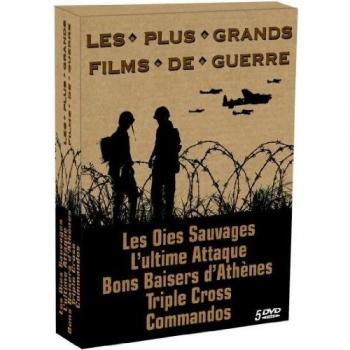 Les plus grands films de guerre : les oies sauvages ; l'ultime attaque ; bons baisers d'athenes ; triple cross ; command [Francia] [DVD]