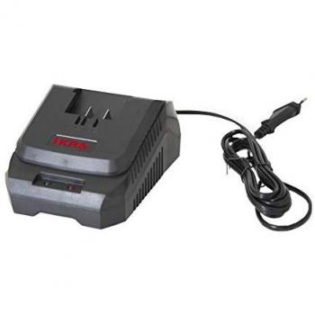 Cargador rápido Ikra 20V con pantalla LED y compatibilidad LI 22-X