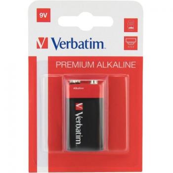 Verbatim 49924 Pila Alcalina 6LR61 9V Pack de 1