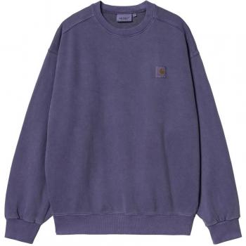 Carhartt WIP Men's Heavyweight Brushed Cotton Garment-Dyed Sweatshirt - Purple - XL