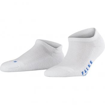Falke Cool Kick Cotton Sneaker Socks - White - Size: Small (Ladies 4-5)