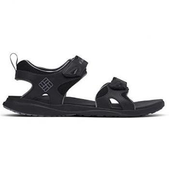 Columbia Men's 2 Strap Sandals - Black/Ti Grey, EU Size 43