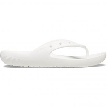 Chanclas Unisex Crocs Classic Flip V2 Blancas