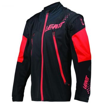 Chaqueta de motocross Leatt 4.5 Lite Negro/Rojo