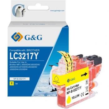 Cartucho de Tinta Genérico Amarillo Brother LC3217 - Reemplaza LC3217Y