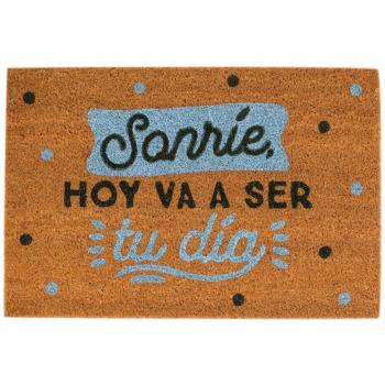 Felpudo Mr. Wonderful: Sonríe, hoy va a ser tu día