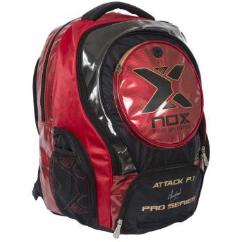 Nox Attack Pro P.1 - Mochila, color rojo, talla única