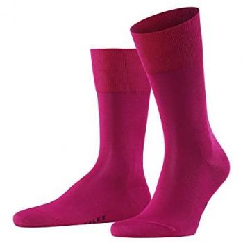 Falke Men's Melange Socks Size 45/46 - Pink/Carmine - Mercerised Cotton