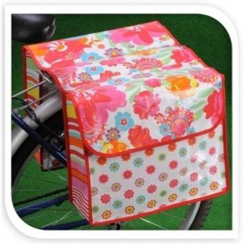 Tamaño grande para bicicleta alforjas para moto portabicicletas estante de almacenamiento organizador