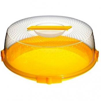 Copridora de Torta Oasi 32 cm con Cierre de Seguridad y Colores Asortidos