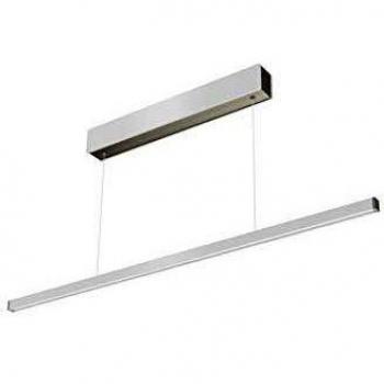 Lámpara Colgante LED Orix, Blanca, 150 cm de Longitud, Control de Color, Módulo LED Integrado