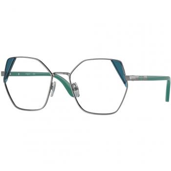 Vogue Ruthenium Eyewear Frames 54 MM Multicolor Female Glasses