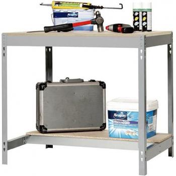 Banco de trabajo SIMONWORK BT0 1500x600 GRIS/MADERA - Simon Rack