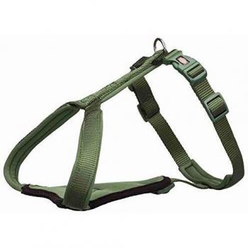 Arnés-Y Premium Trixie Verde Selva 75-95 cm 25 mm
