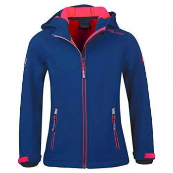TROLLKIDS Chaqueta Softshell Trollfjord para Niñas, color azul