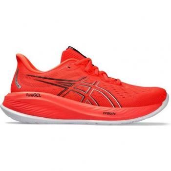 Asics Gel-Cumulus 26 Zapatillas de running para hombre, color rojo y blanco, talla 43,5 EUR