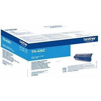 Brother TN-426C Toner Cartridge, Cyan, Single Pack, Super High Yield, Includes 1 x Toner Cartridge, Brother Genuine Supplies