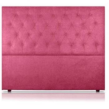 Cabecero Afrodita Tapizado Nido Antimanchas Rosa 145x120cm de SonnoMattress