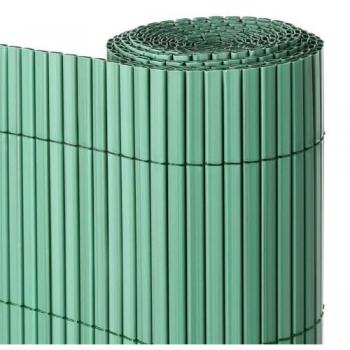 Valla de Jardín Verde PVC Resistente 1 x 300 x 150 cm con Alta Privacidad y Fácil Instalación