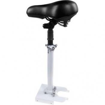 Sillín Plegable Ajustable Blanco para Patinete Eléctrico Youin L/Xiaomi M365/1S (46 cm a 70 cm)